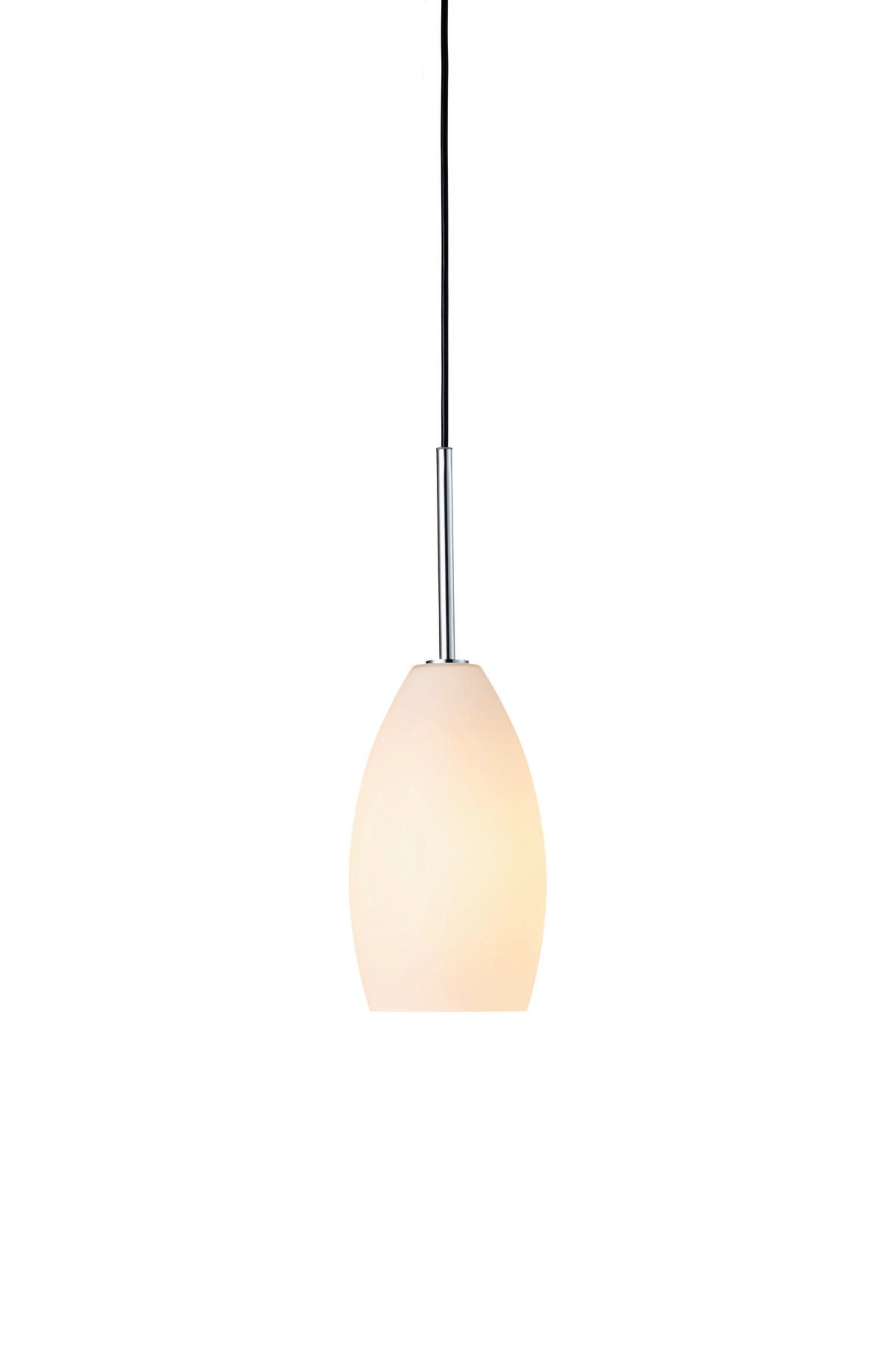 HÄNGLAMPA Granat 14/24,5 cm  - opal, Basics, metall/glas (14/24,5cm) - Belid