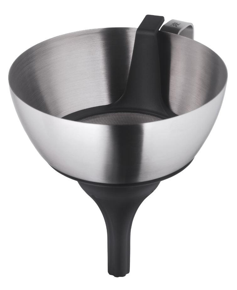 TRICHTER - Edelstahlfarben, Basics, Kunststoff/Metall (18cm) - WMF