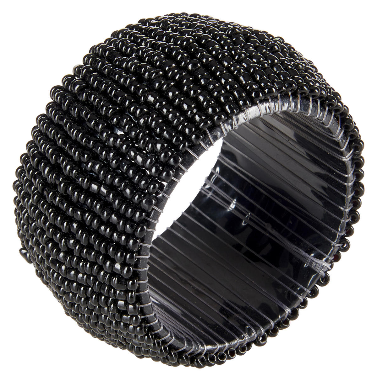 SERVIETTENRING 5 cm   - Schwarz, Lifestyle, Glas (5cm) - Ambia Home