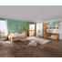 BETT 140/200 cm in Weiß, Erlefarben - Erlefarben/Weiß, Natur, Glas/Holz (140/200cm) - Linea Natura BETT 140/200 cm in Weiß, Erlefarben - Erlefarben/Weiß, Natur, Glas/Holz (140/200cm) - Linea Natura