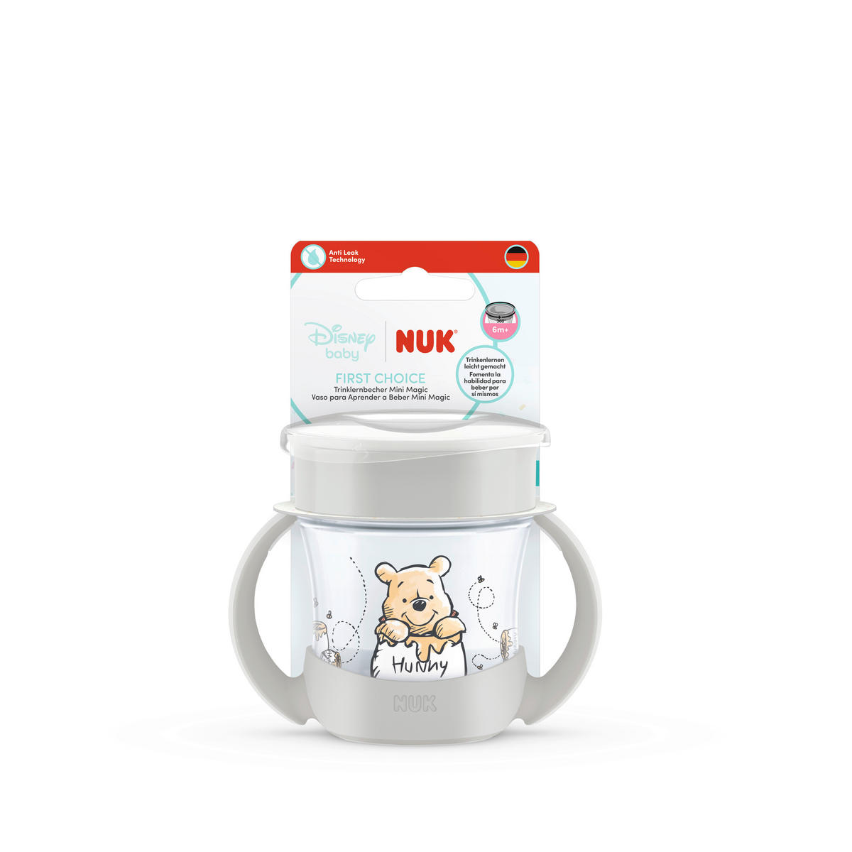 KINDERTRINKFLASCHE NUK First Choice Learner Cup Mini Magic 150ml  - Hellgrau, Basics, Kunststoff (160ml) - NUK