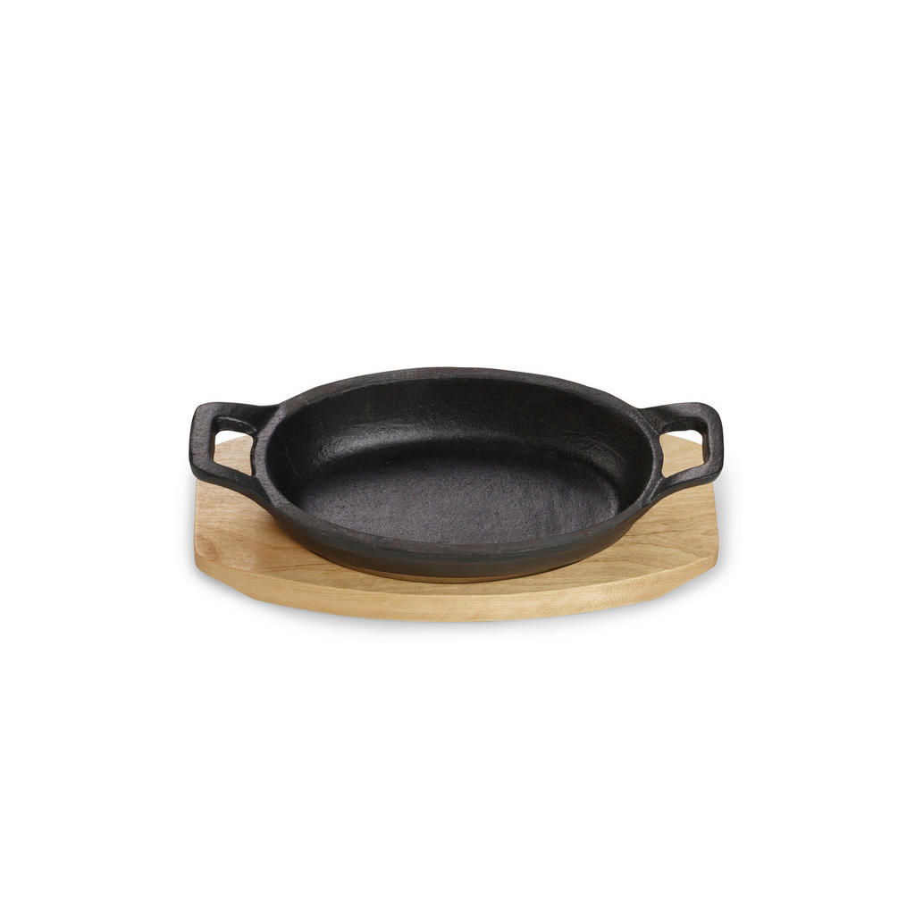 Thumbnail - Echtwerk Pfannenset Small, Schwarz, Metall, 4-teilig, 0,25 L, oval, 9.2x3x15.3 cm, kratzfest, Kochen, Pfannen, Pfannense...
