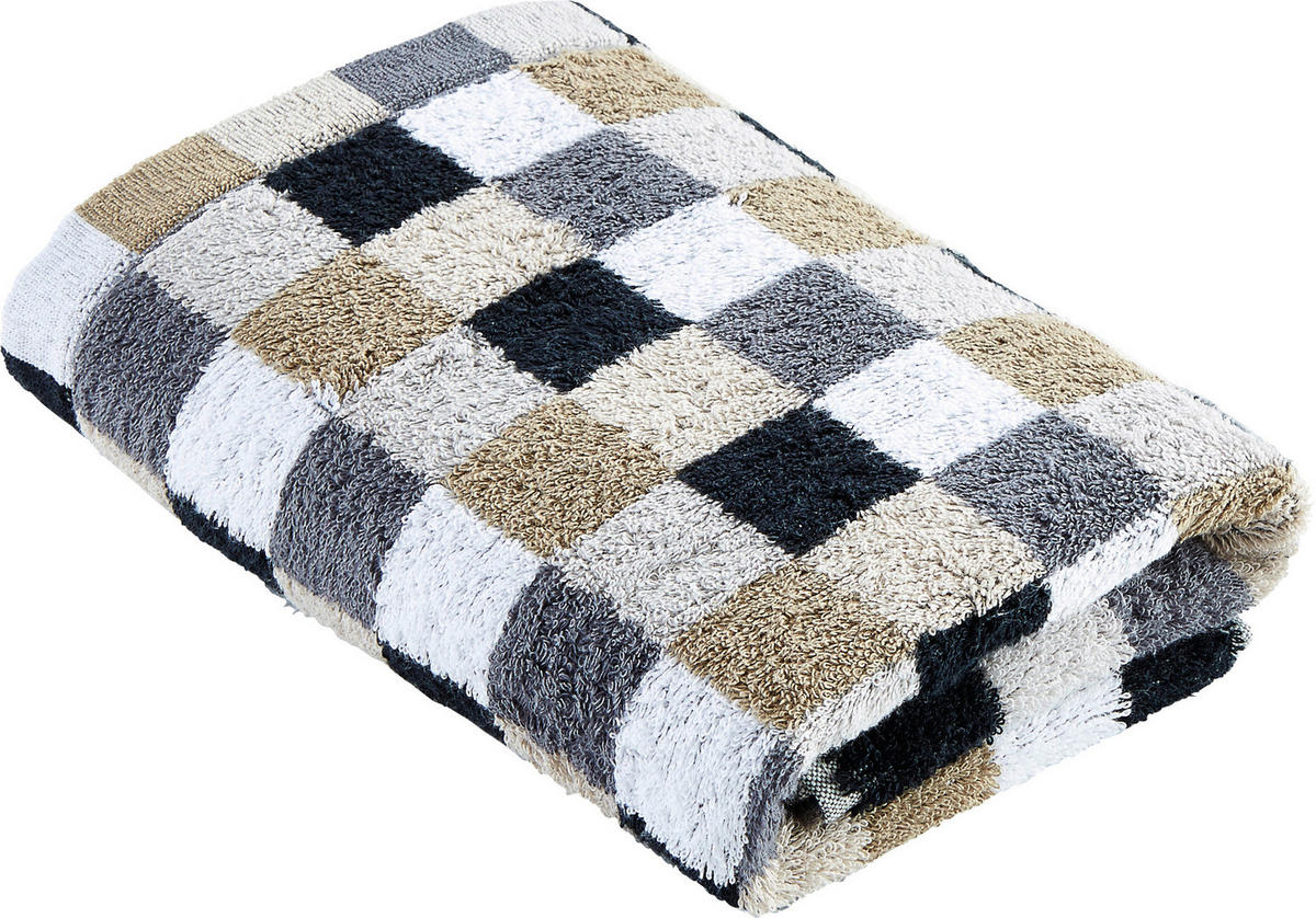 SAUNATUCH Grau  - Grau, Basics, Textil (70/180cm) - Cawoe