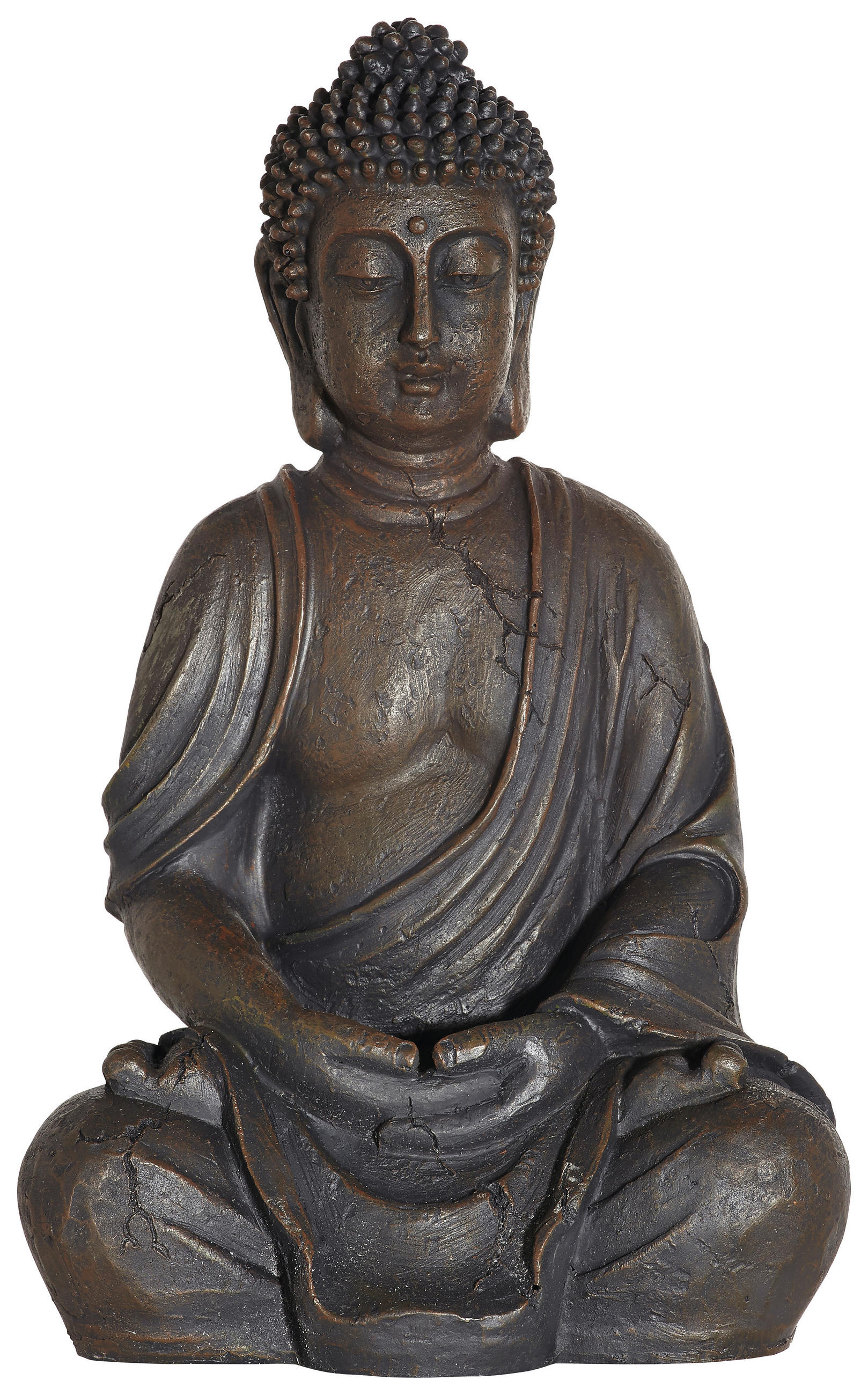 BUDHA - antracitová, Basics, kameň (30cm) - Ambia Home
