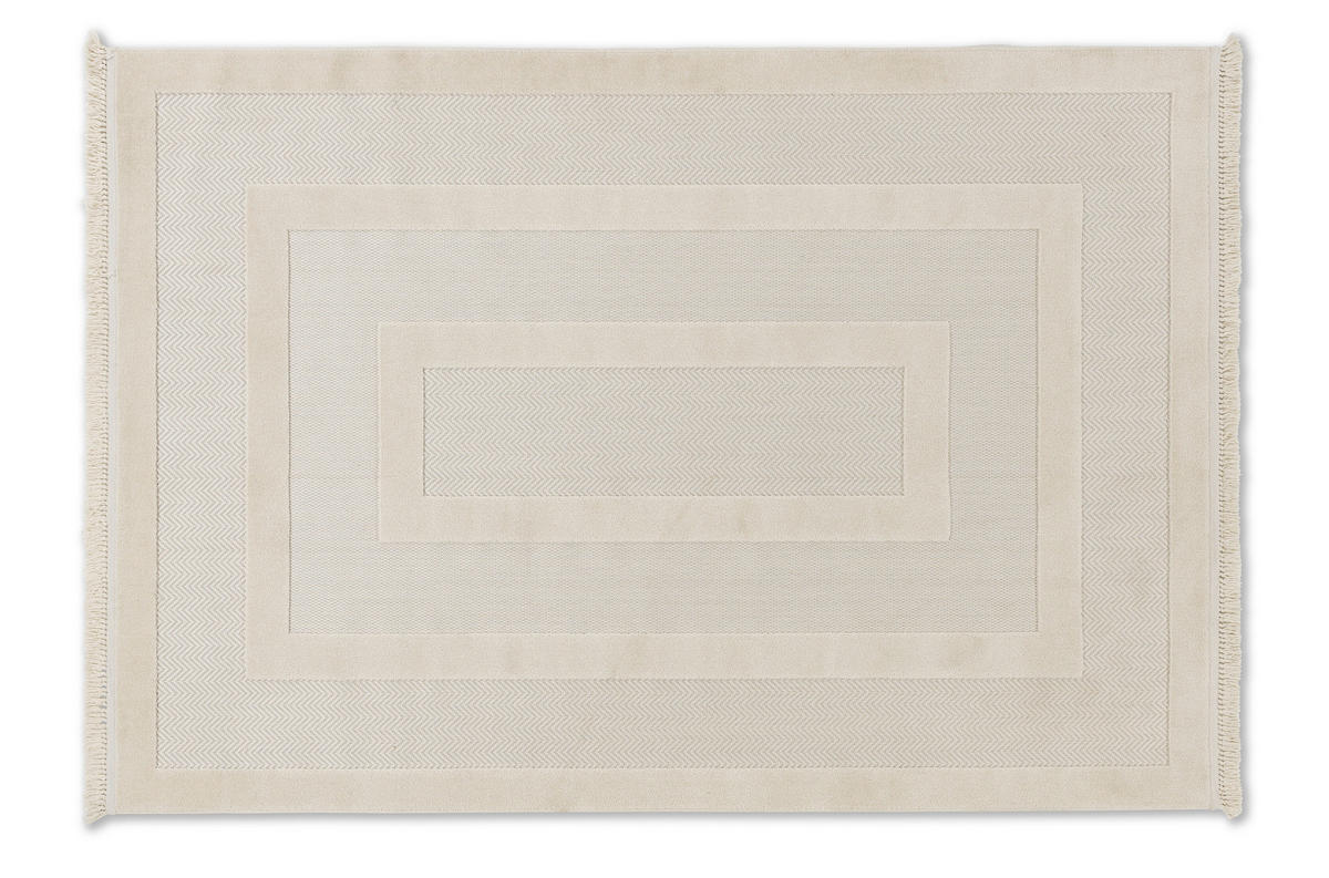 WEBTEPPICH 80/150 cm Summer Creme  - Creme, Basics, Kunststoff/Textil (80/150cm) - Schöner Wohnen