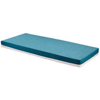 Taschenfederkernmatratze 90/200 cm, Höhe ca.: 17,5 cm, H2 = mittel, 7-Zonen - Türkis/Weiß, Textil (90/200cm) - Primatex