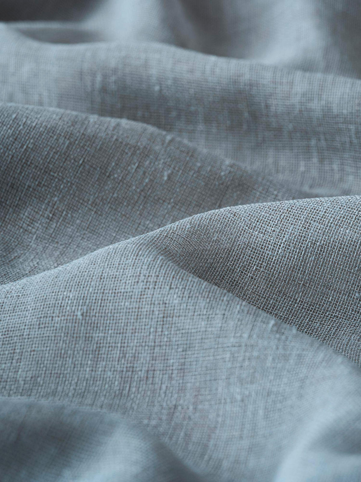 FERTIGVORHANG halbtransparent  - Grau, Basics, Textil (280/300cm)