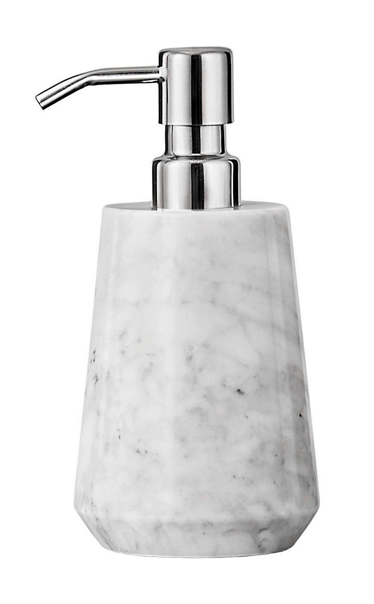 SEIFENSPENDER Stein  - Weiss, Basics, Stein (8,6/17,5cm) - Kleine Wolke