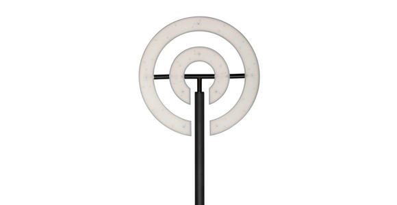 LED-DECKENFLUTER 40/180 cm    - Schwarz, KONVENTIONELL, Kunststoff/Metall (40/180cm) - Dieter Knoll