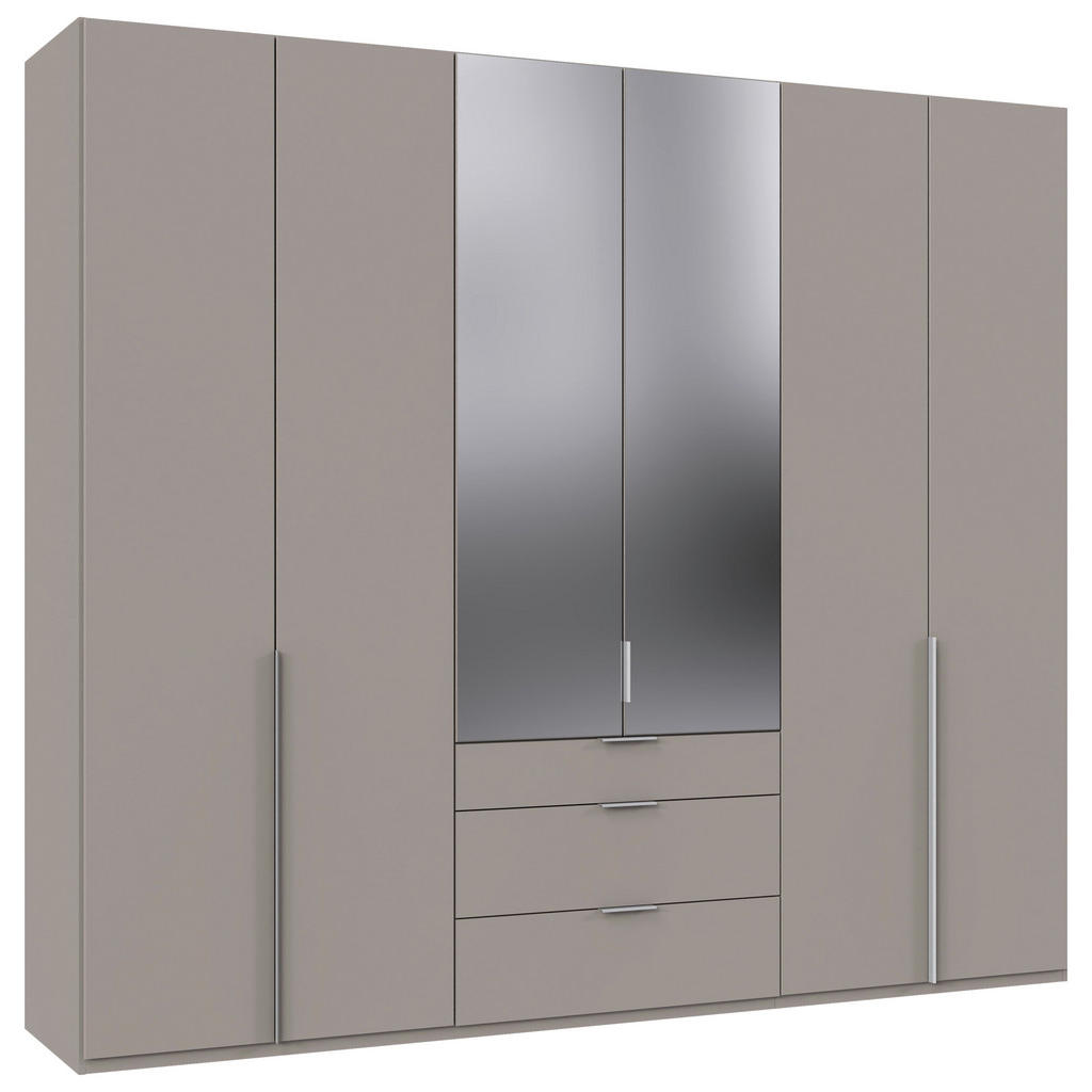 Drehtürenschrank New York Grau/sahara B: 270 Cm