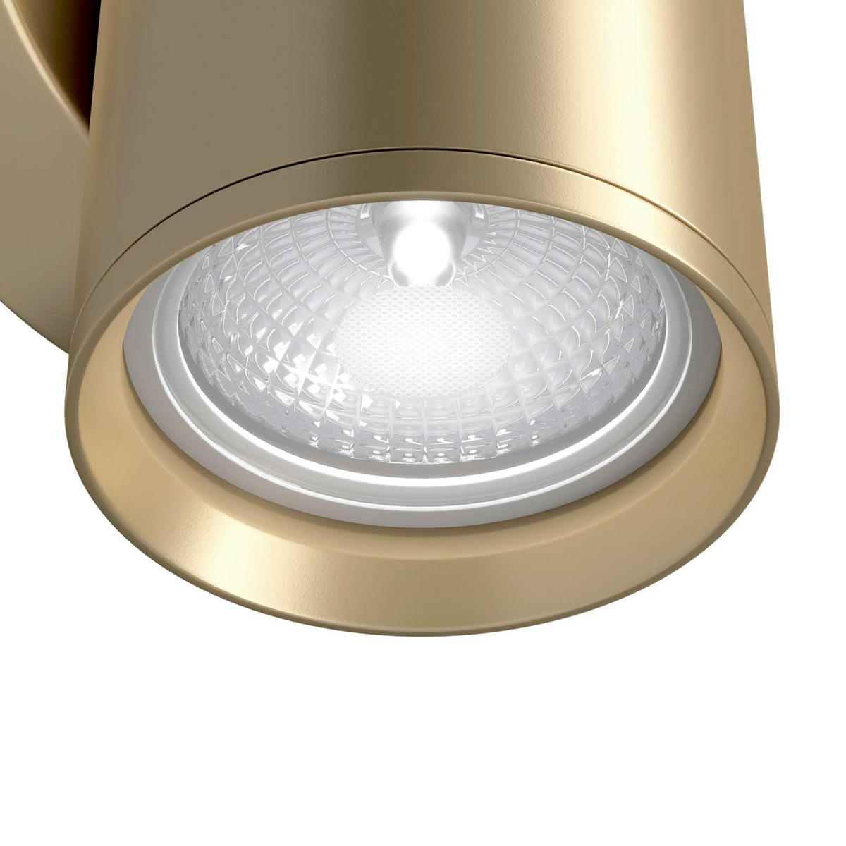 WANDLEUCHTE FOCUS S 5.2/10 cm  - Goldfarben, Design, Metall (5.2/10cm) - MAYTONI