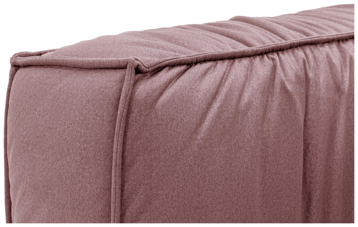 POLSTERBETT Lattenrost, Bettkasten 200/200 cm  in Rosa  - Schwarz/Rosa, Design, Holz/Textil (200/200cm) - Boxxx