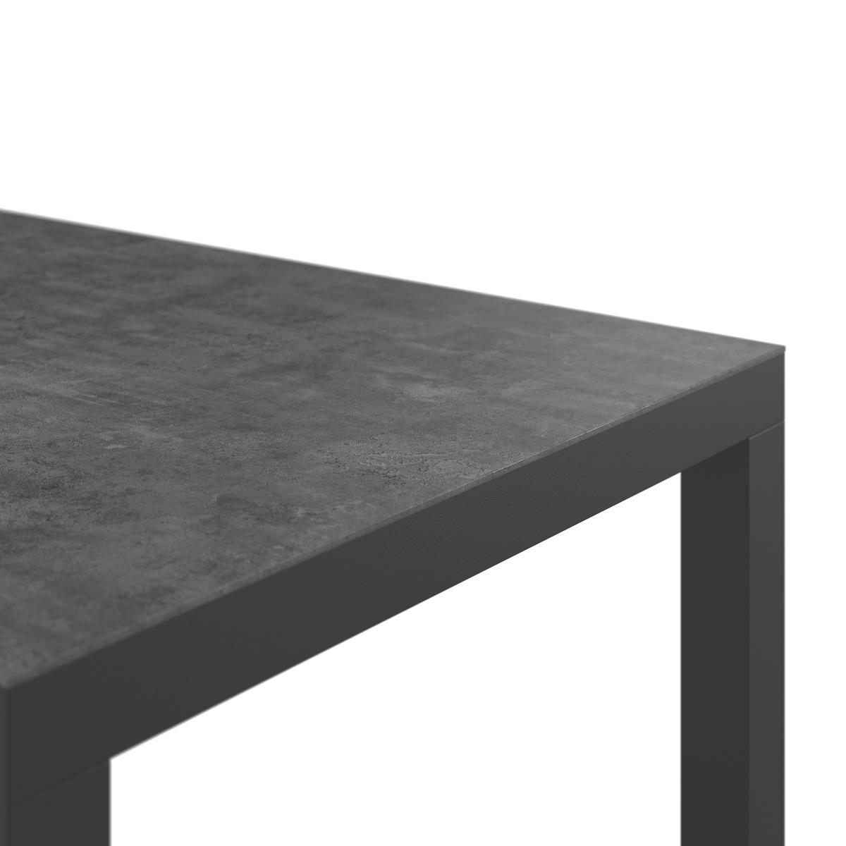 MASĂ PENTRU GRĂDINĂ 130/75/74 cm   - antracit, Modern, plastic/metal (130/75/74cm) - Ambia Garden