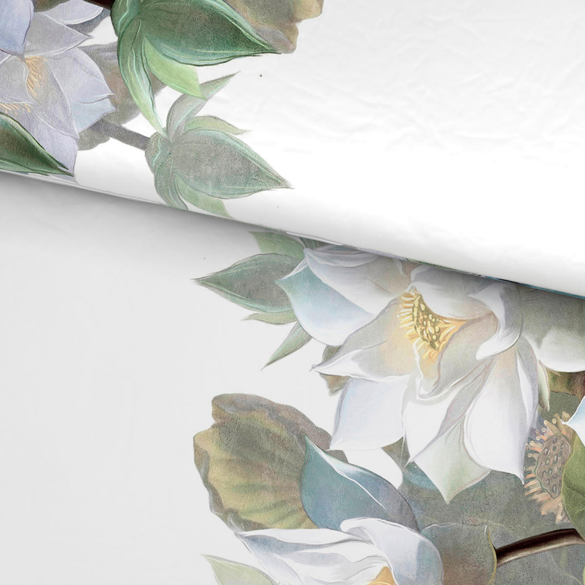 POSTELJINA SA DVA LICA 140/200 cm saten bela  - bela, Osnovno, tekstil (140/200cm) - Esposa