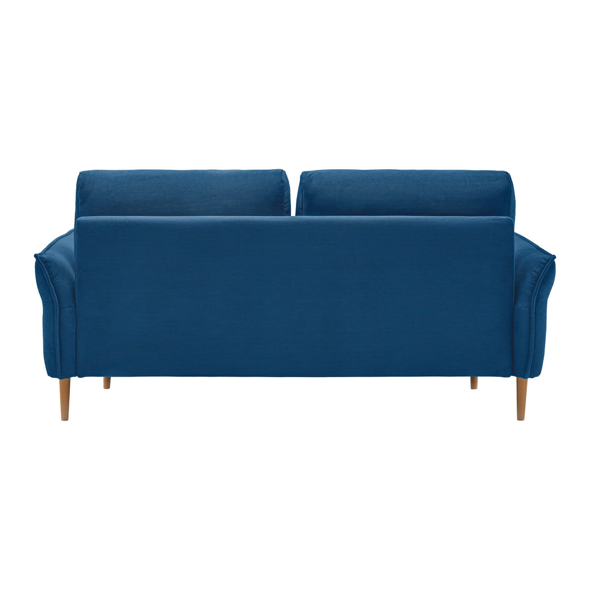 3-SITS SOFFA i manchester kunglig blå  - kunglig blå/naturfärgad, Modern, trä/textil (183/85/92cm) - MID.YOU