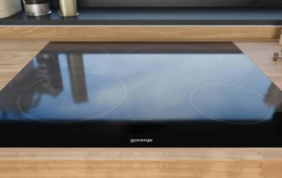 KOCHFELD ECD643BSC  - Schwarz, Basics, Glas (59,5/5,4/52cm) - Gorenje