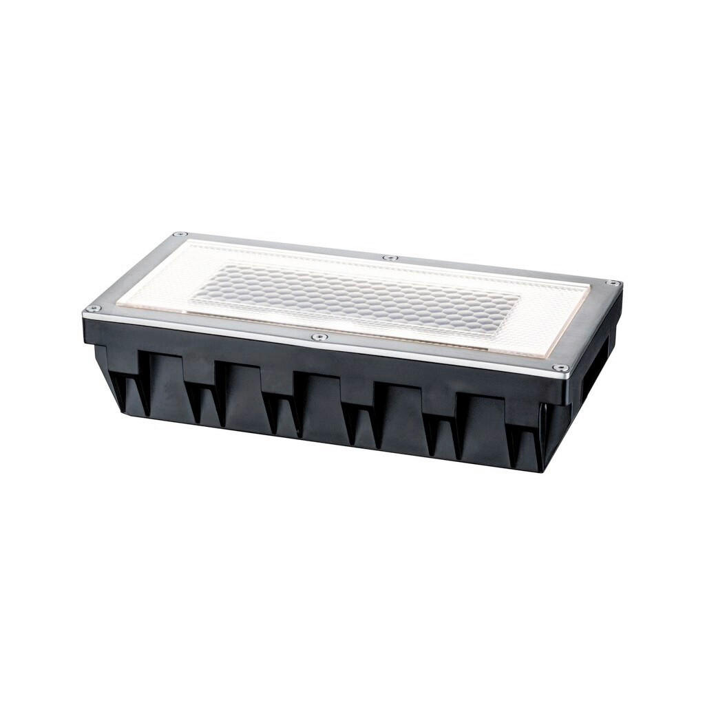 SOLARLEUCHTE 20/5,1/10 cm   - Klar/Edelstahlfarben, Basics, Metall (20/5,1/10cm) - Paulmann