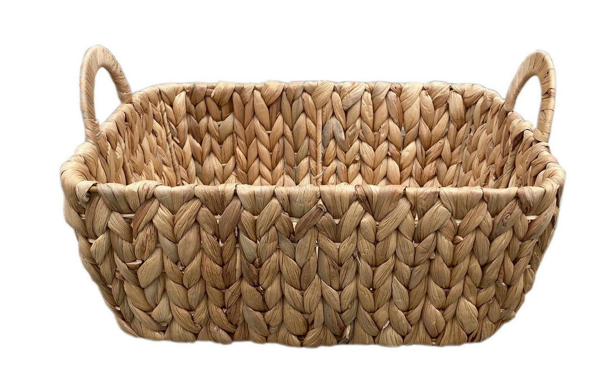 Coș Pentru Pâine  30/25/12-18 cm  - maro, Natur, materiale naturale/metal (30/25/12-18cm) - Landscape