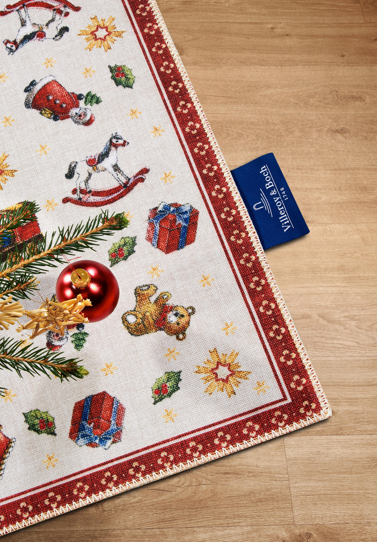 TEPIH NISKOG TKANJA 50/80 cm   crvena, višebojno  Toy's Delight  - višebojno/crvena, Design, tekstil/plastika (50/80cm) - Villeroy & Boch