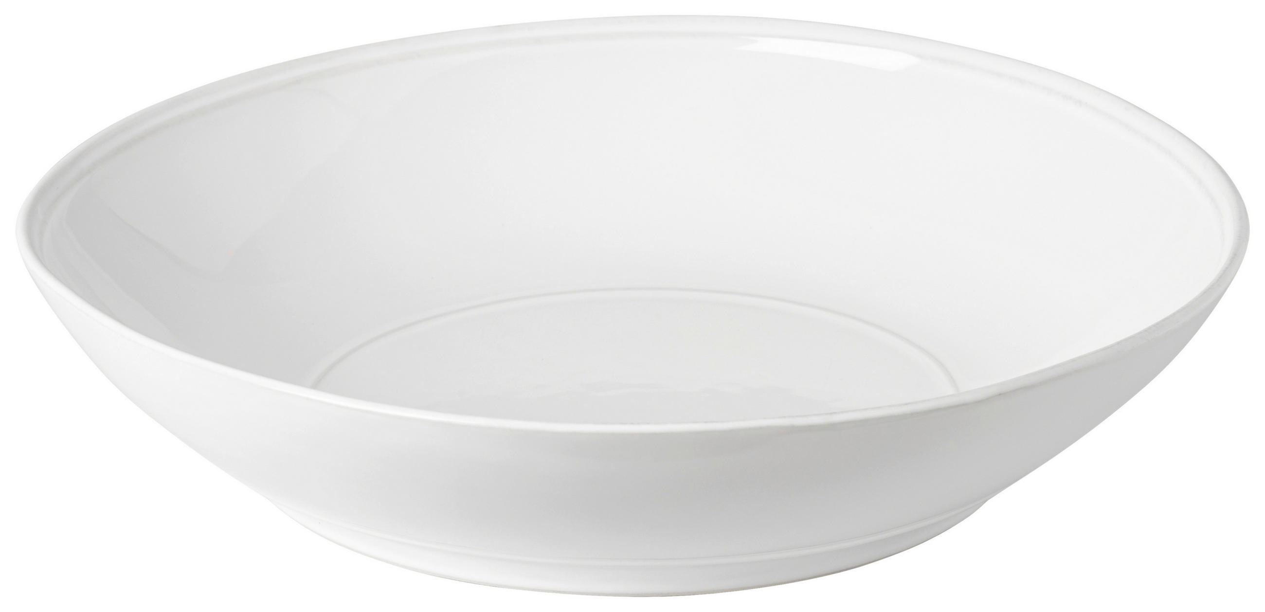 SCHÜSSEL FRISO   - Weiß Hochglanz, Basics, Keramik (33,6/7,2cm) - Costa Nova
