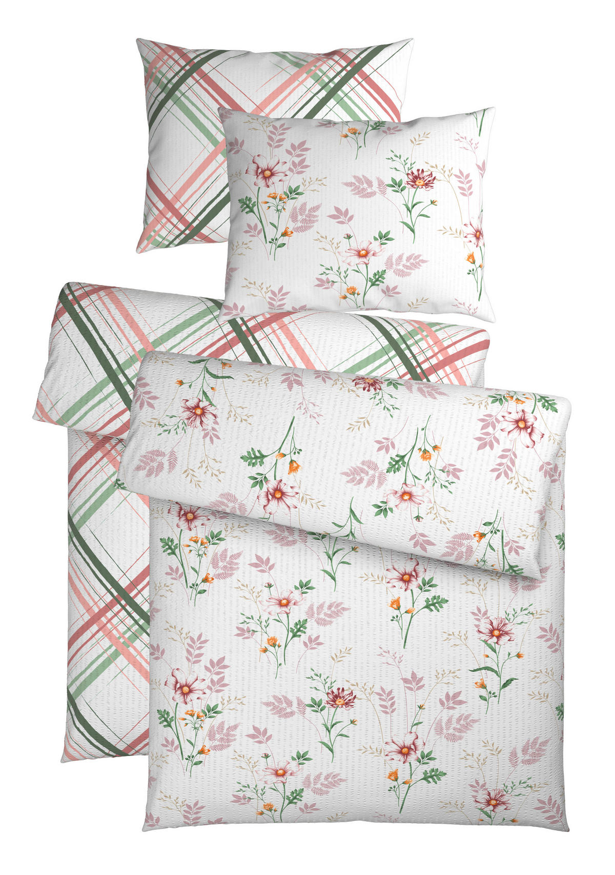ÁGYNEMŰHUZAT-GARNITÚRA 140/200 cm  - színes, Konventionell, textil (140/200cm) - Esposa