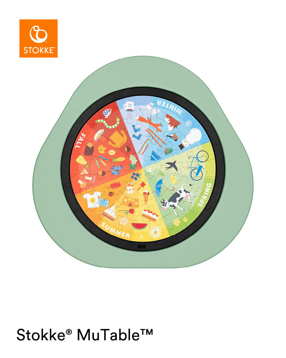 SPIELMATTE MuTable  - Multicolor, Basics, Karton (48/48/1cm) - Stokke