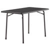 GARTENTISCH Holzwerkstoff Grau rechteckig  - Grau, MODERN, Holzwerkstoff/Metall (115/70/72cm) - Sieger