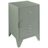 NACHTSCHRANK 40/60/40 cm  - Grün, MODERN, Metall (40/60/40cm) - MID.YOU