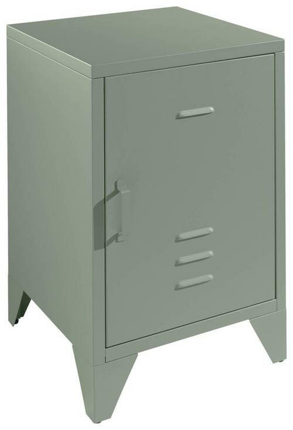 NACHTSCHRANK 40/60/40 cm  - Grün, MODERN, Metall (40/60/40cm) - MID.YOU
