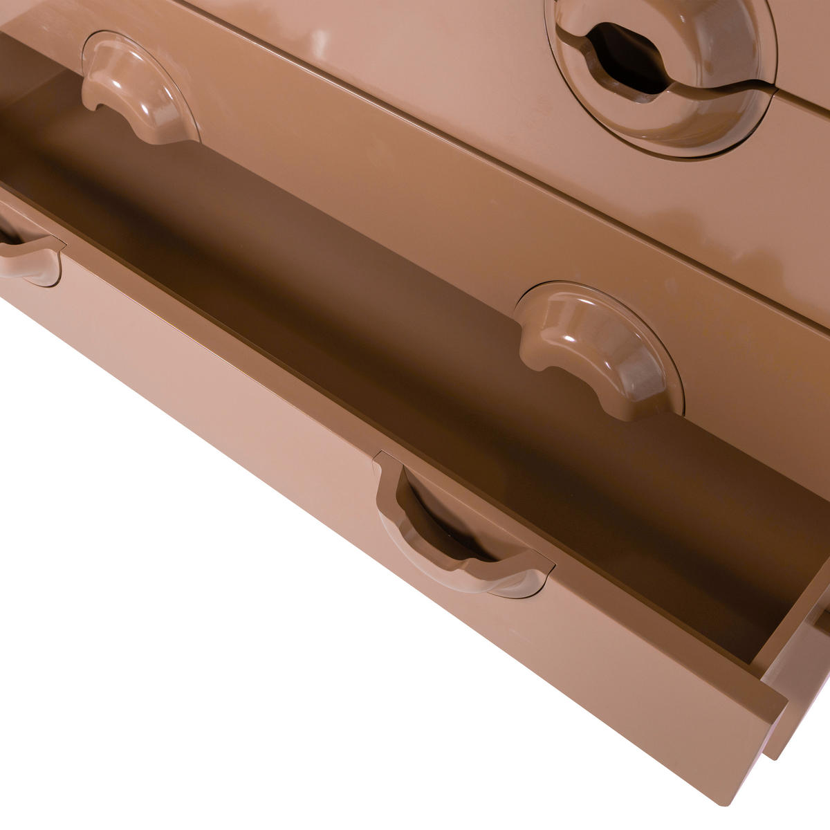 KOMMODE Merge  in 110/89/44 cm  - Altrosa, Design, Holz/Metall (110/89/44cm) - Livetastic