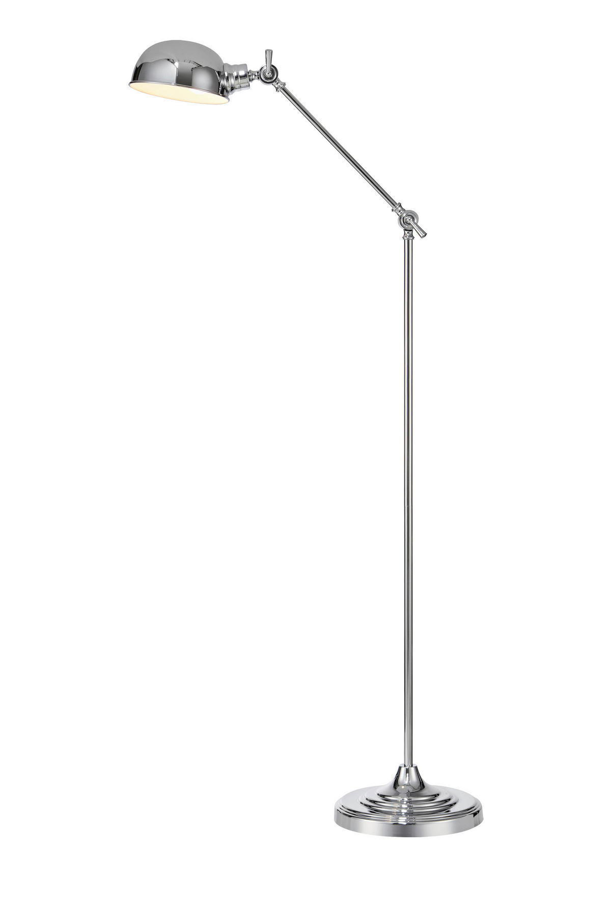 STEHLEUCHTE 26/74,5/143 cm    - Silberfarben, Basics, Metall (26/74,5/143cm) - Markslöjd