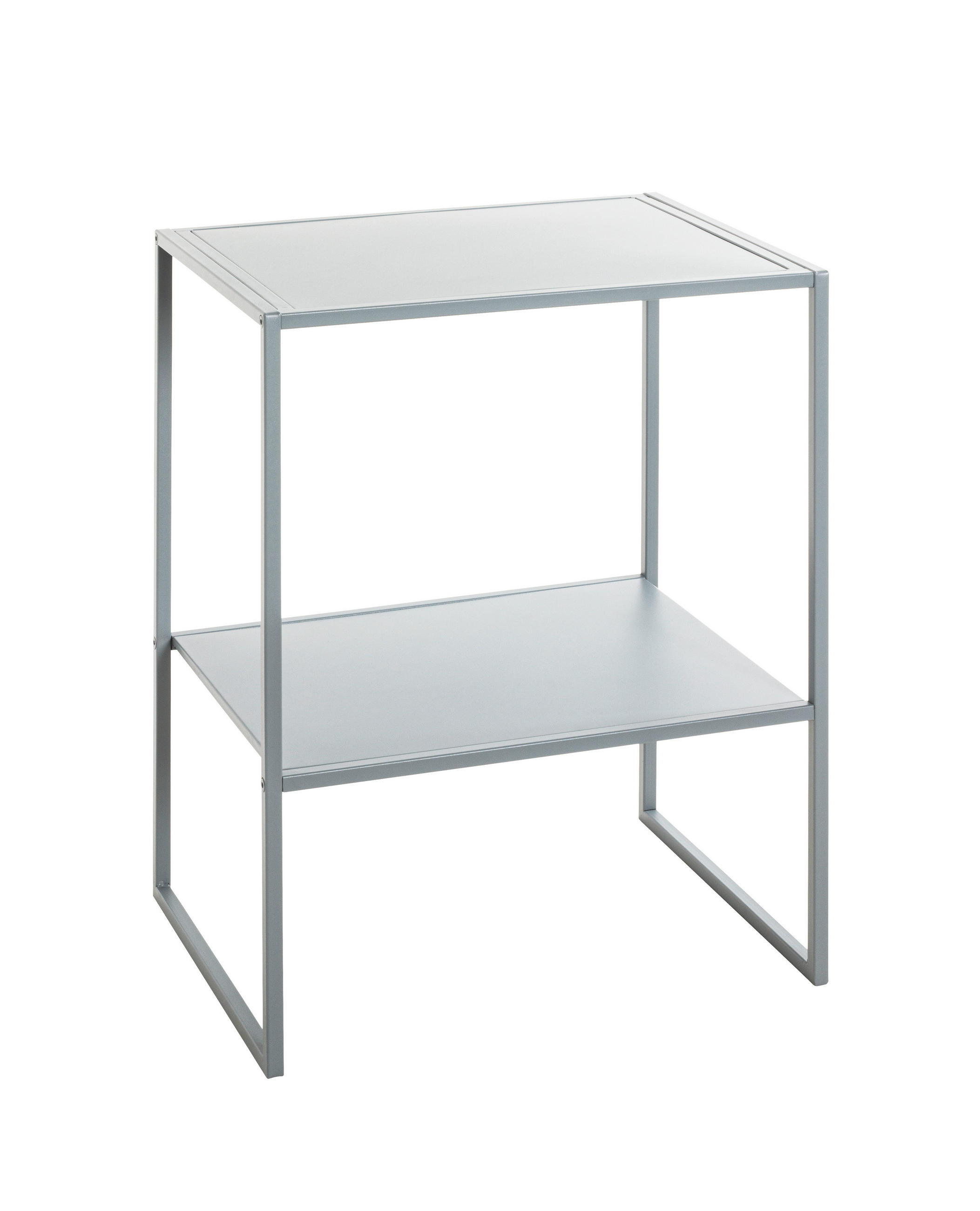 BEISTELLTISCH 45/35/60 cm Grau rechteckig  - Grau, Trend, Metall (45/35/60cm)