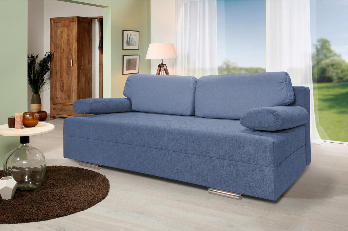 3-SED,  modra les  - modra, Design, les (190/77/90cm) - Boxxx