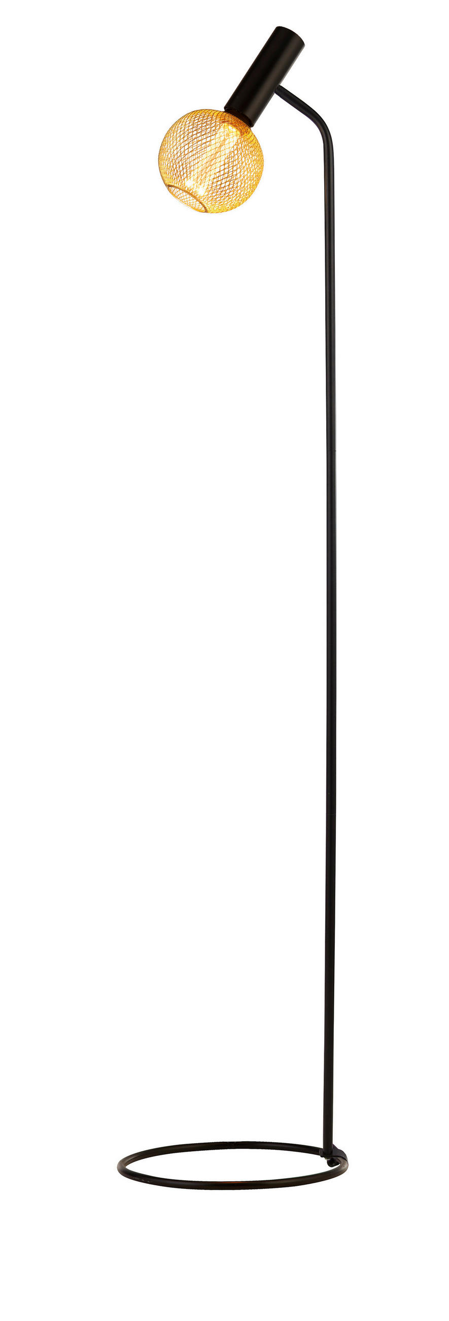 GOLVLAMPA Dulwich 30/152 cm    - svart, Basics, metall (30/152cm)