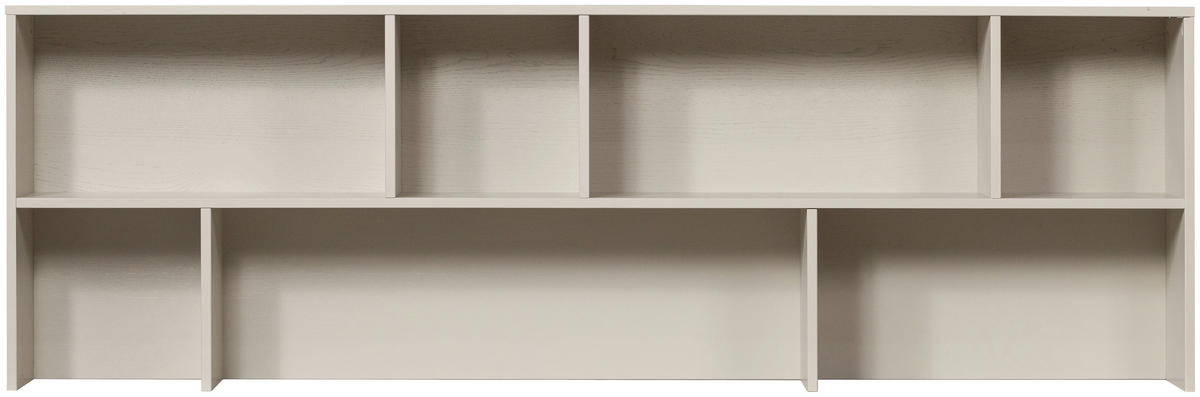AUFSATZSCHRANK 200/65/30 cm  - Beige, Design, Holz (200/65/30cm) - Livetastic