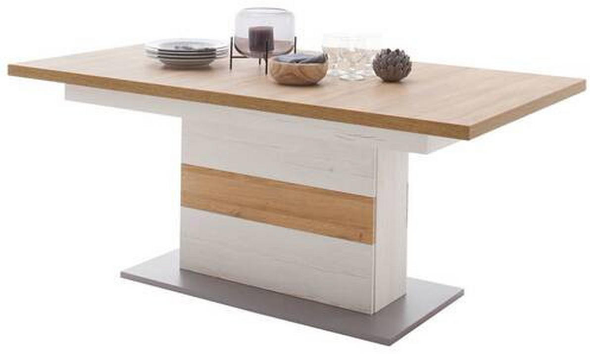 ESSTISCH in Holzwerkstoff 180-280/100/77 cm  - Eichefarben/Pinienfarben, Design, Holzwerkstoff (180-280/100/77cm) - MID.YOU