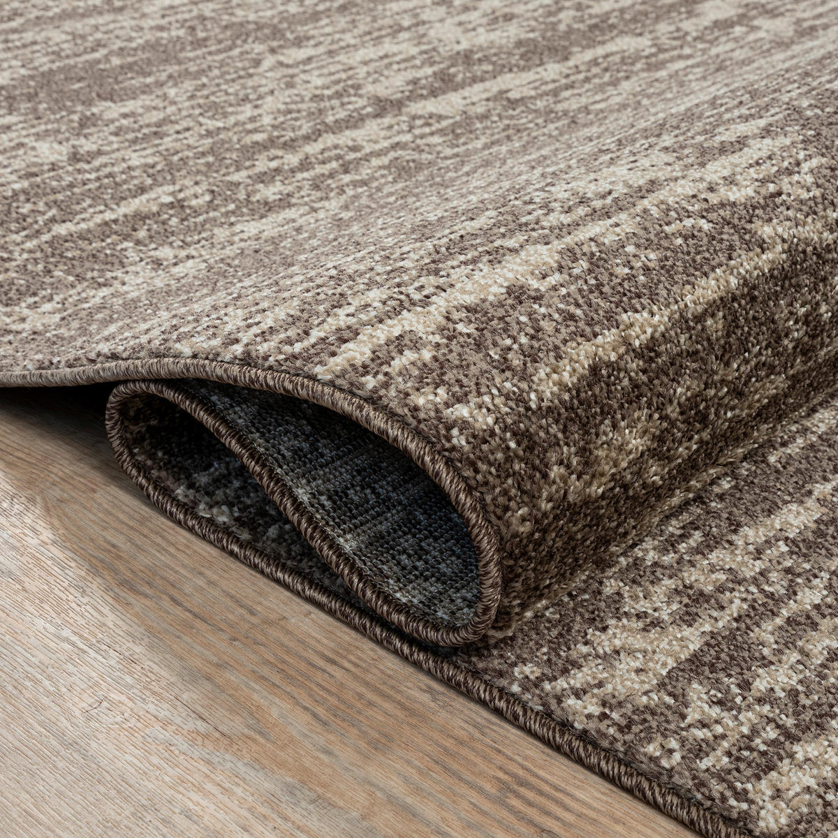 WEBTEPPICH 140/200 cm Oslo Braun  - Braun, KONVENTIONELL, Kunststoff/Textil (140/200cm) - Novel