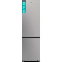 KÜHL-GEFRIER-KOMBINATION 59,5/203/65,8 cm  - Edelstahlfarben, Trend (59,5/203/65,8cm) - Gorenje