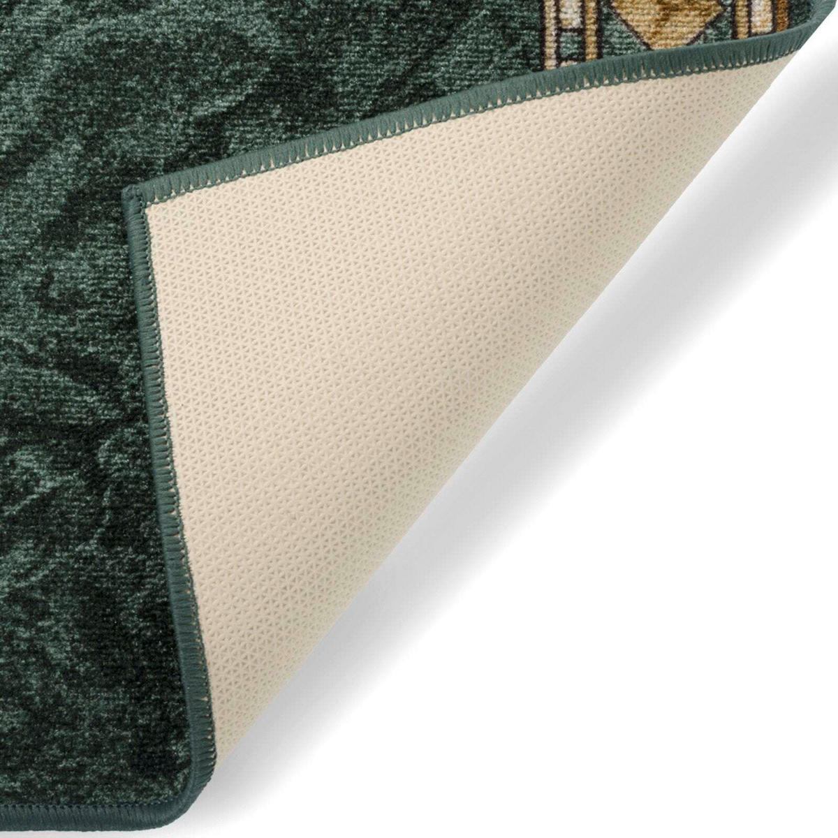 LÄUFER 80/250 cm FD  - Grün, KONVENTIONELL, Kunststoff/Textil (80/250cm)