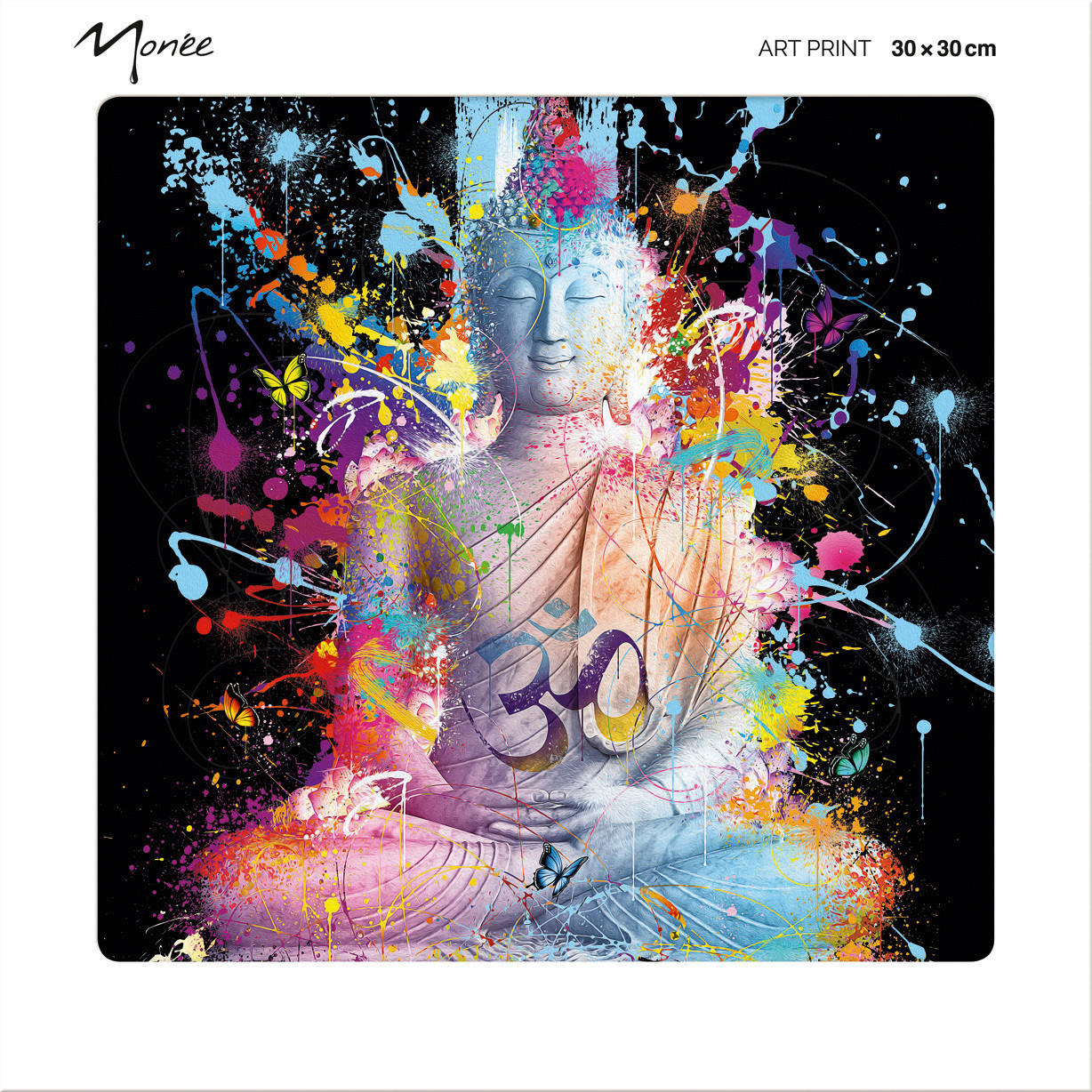KUNSTDRUCK 30/30 cm  - Multicolor, Basics, Papier (30/30cm) - Monee