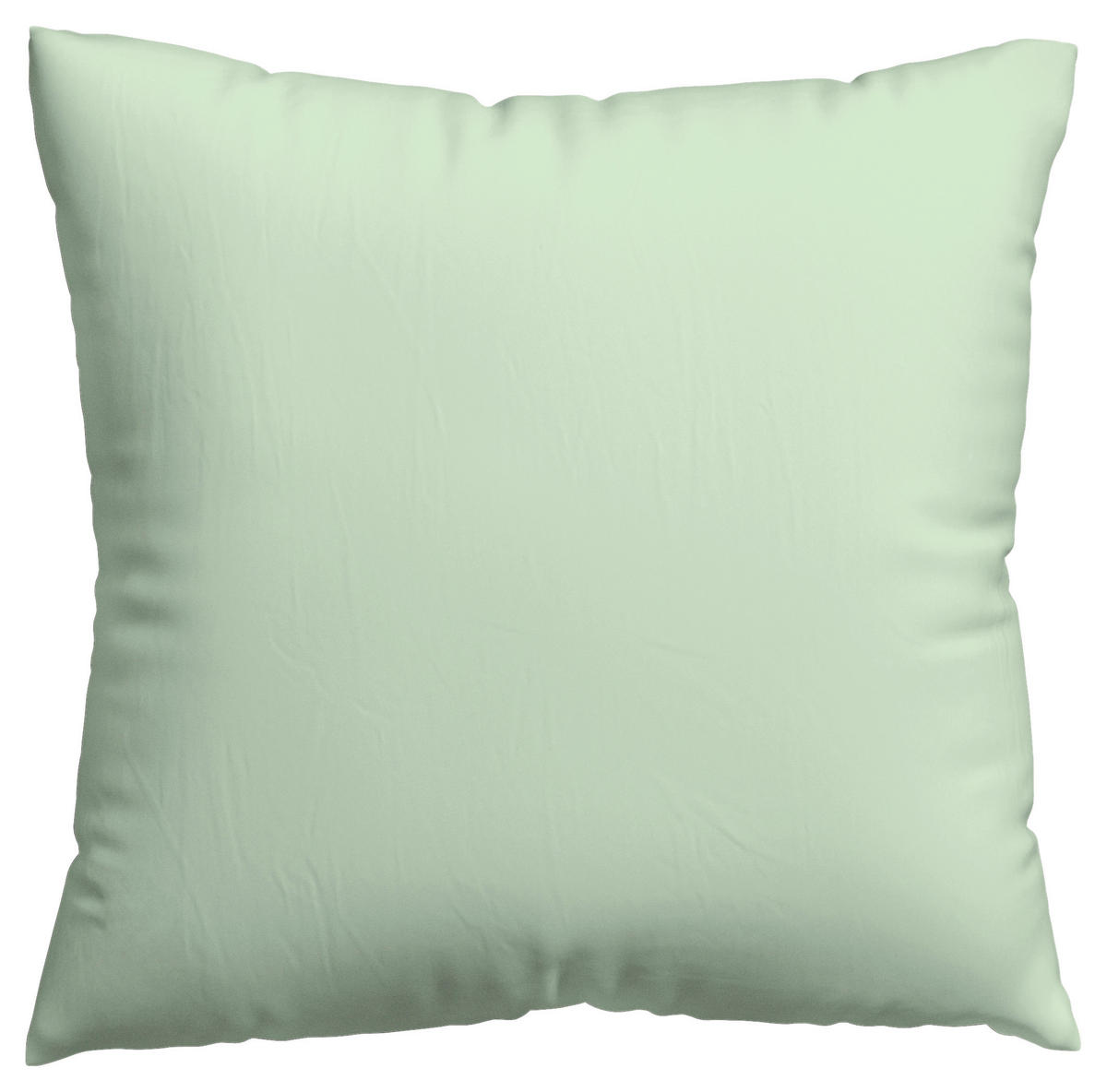KISSENHÜLLE EASY JERSEY 40/40 cm  - Hellgrün, Basics, Textil (40/40cm) - Schlafgut