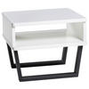 NACHTSCHRANK 48/36/38 cm Buche massiv  - Anthrazit/Buchefarben, Design, Holz/Metall (48/36/38cm) - Hasena