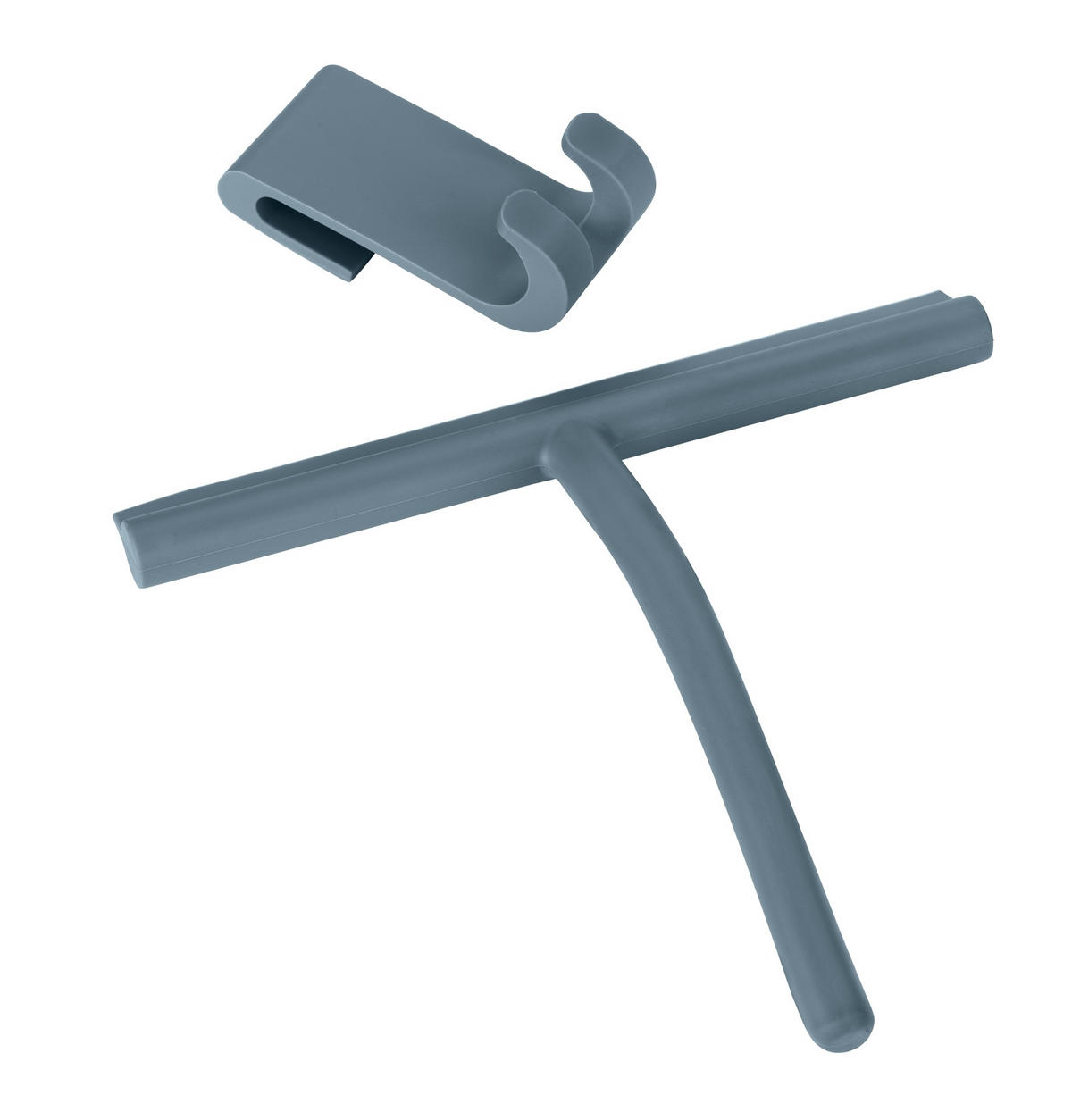 DUSCHABZIEHER - Blau, KONVENTIONELL, Kunststoff (21/25,5/4cm) - Schöner Wohnen