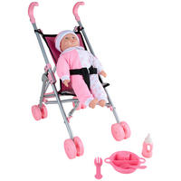 PUPPENBUGGY - Multicolor, Basics, Kunststoff/Textil - My Baby Lou