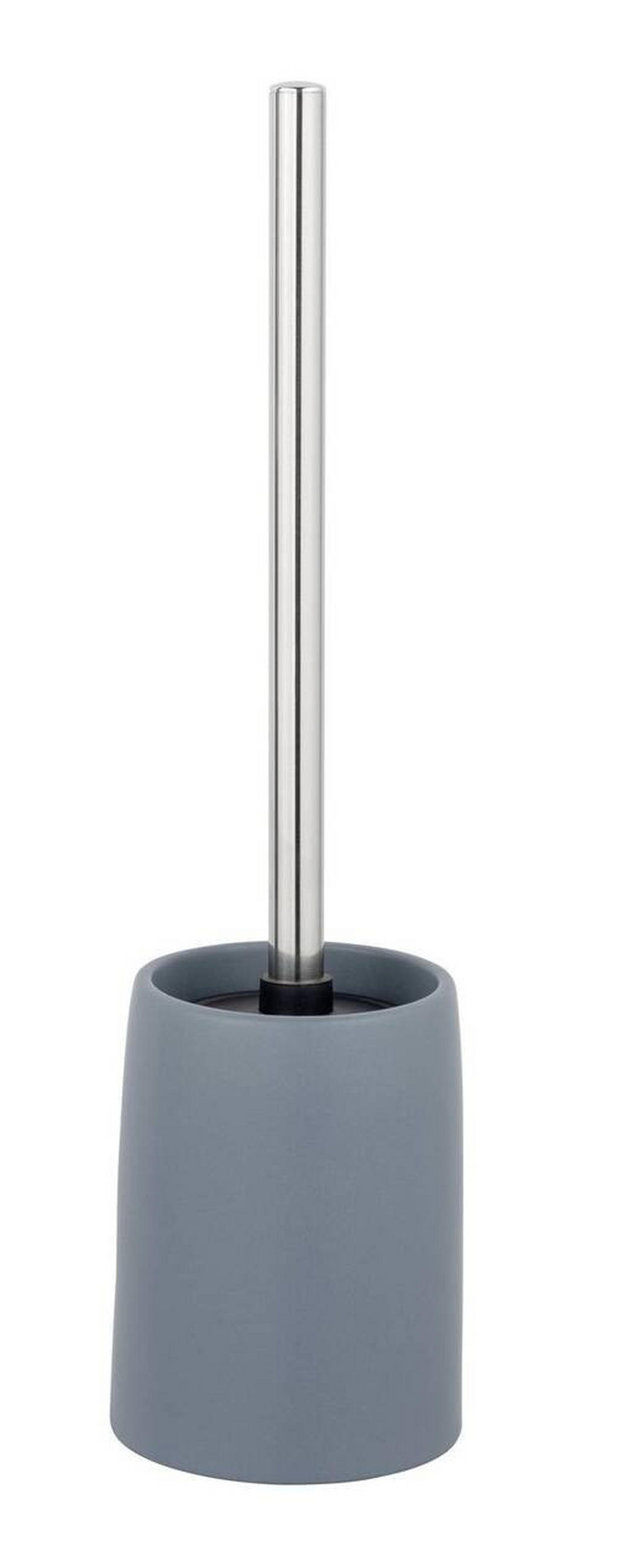 WC-BÜRSTENGARNITUR in Metall  Kunststoff   - Blau/Chromfarben, Konventionell, Keramik/Kunststoff (10/39,5/10cm) - Schöner Wohnen