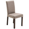 STUHL Webstoff Taupe, Buche Kolonial  - Taupe/Buche Kolonial, KONVENTIONELL, Holz/Textil (44/92/57cm) - Carryhome