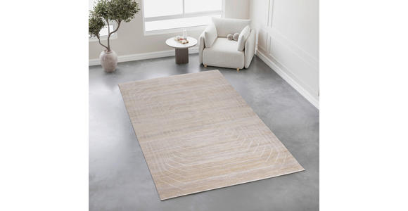 WEBTEPPICH 130/190 cm Miro Ecru  - Ecru, Design, Textil (130/190cm) - Dieter Knoll