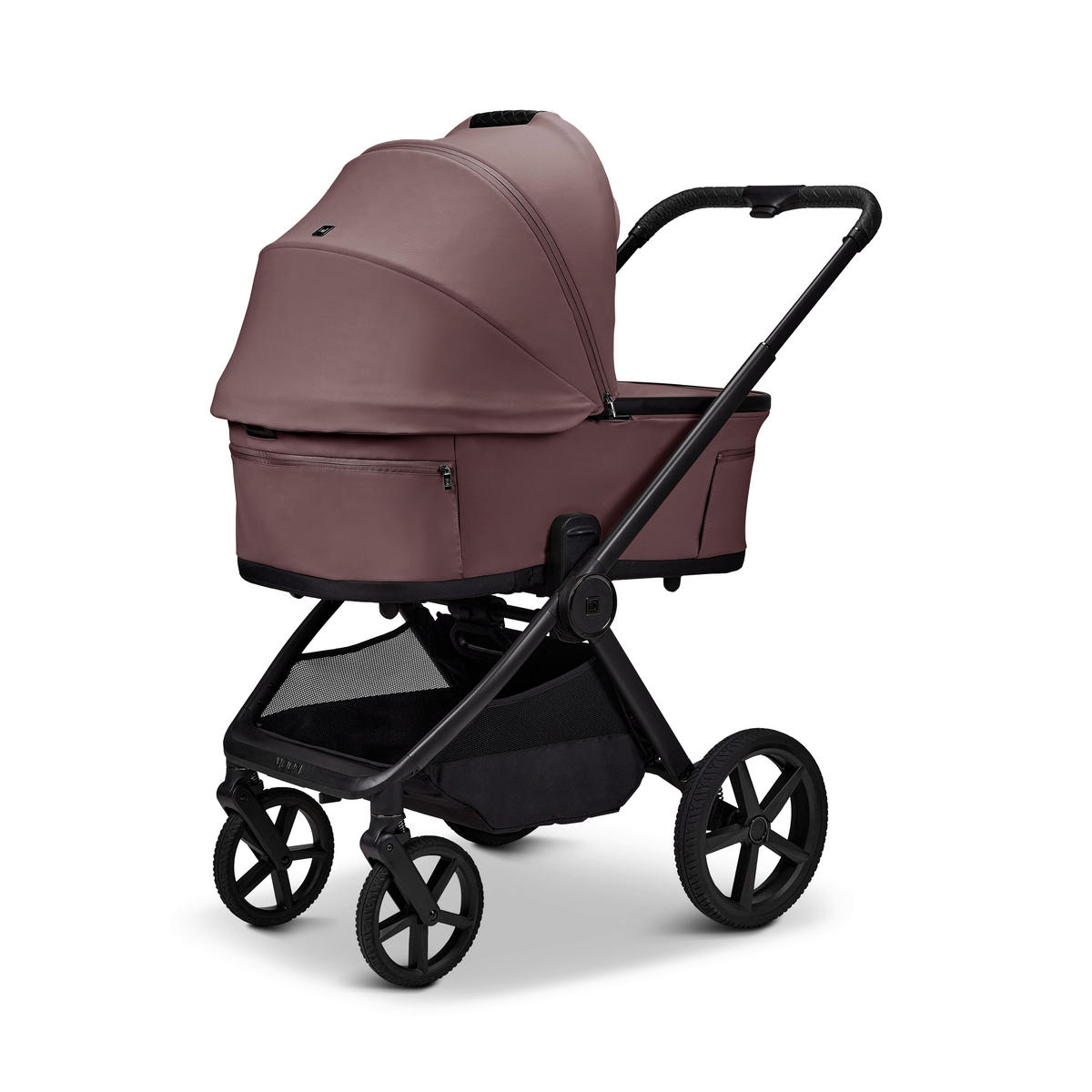 KINDERWAGENSET  GIO FOLD ETPU SET  tonka  - Schwarz/Mokka, Basics, Textil/Metall (120/58/92cm) - Moon Edition