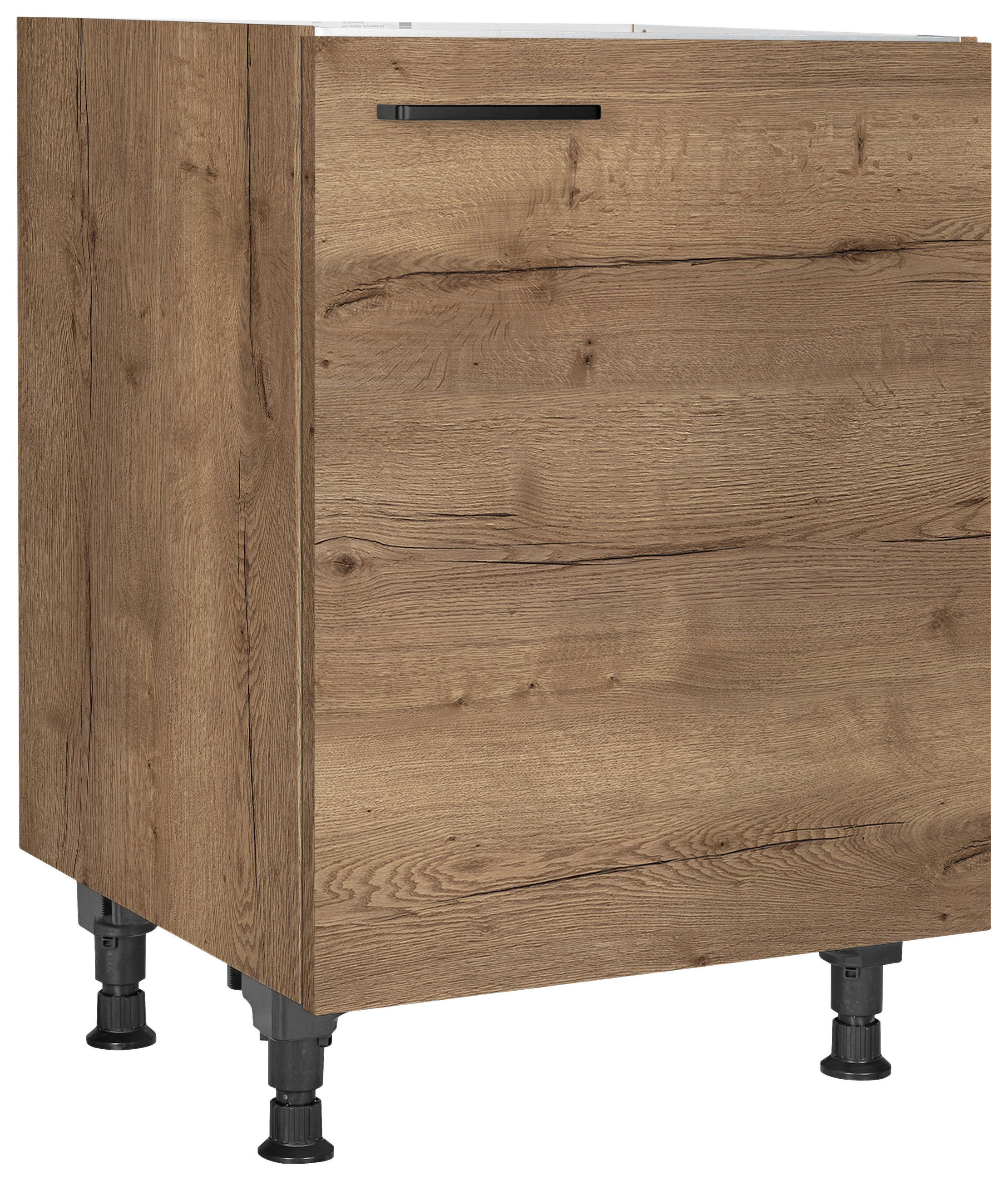 Nobilia Spülenunterschrank Structura Eiche dunkel 60x87x56 cm