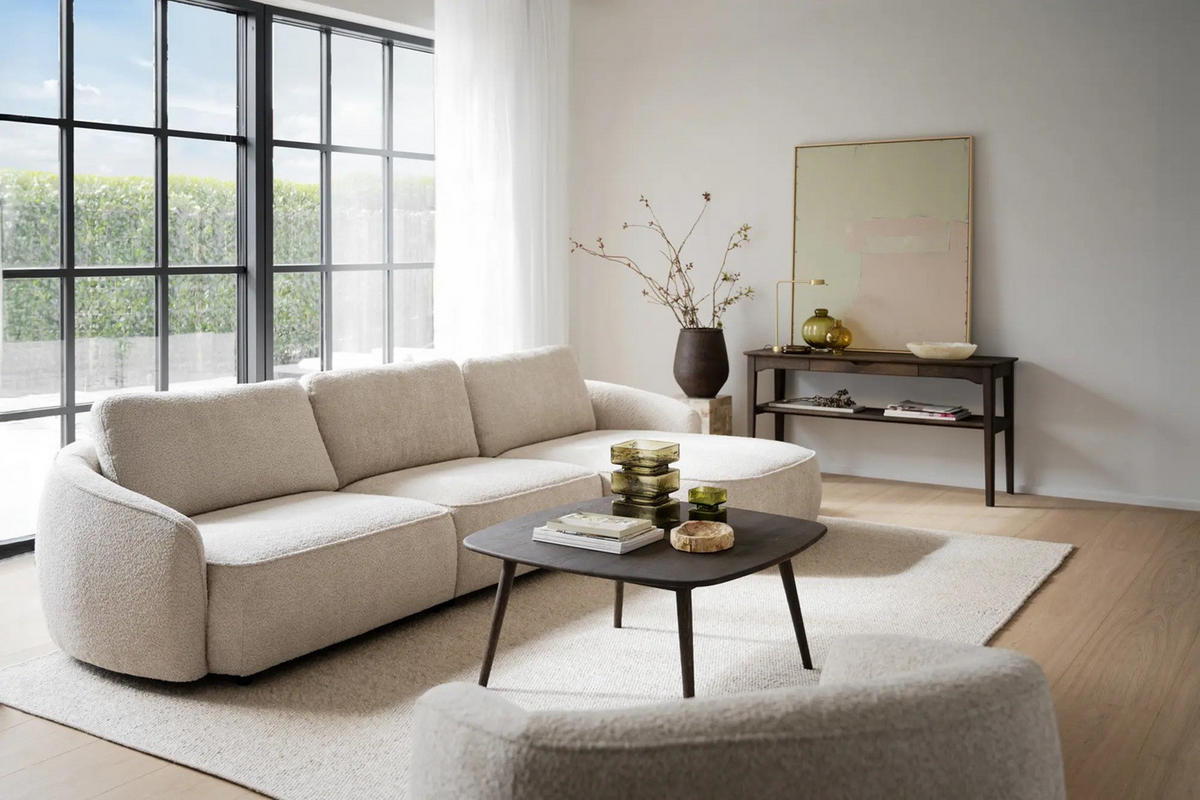 SOFFBORD i trä 90/90/45 cm  - mörkbrun, Klassisk, trä (90/90/45cm) - Rowico